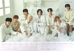 【中古】カレンダー [単品] Stray Kids 折りたたみポスターカレンダー(四つ折) 「Stray Kids 2024 Season’s Greetings ＜Perfect Day with SKZ＞」 同梱品