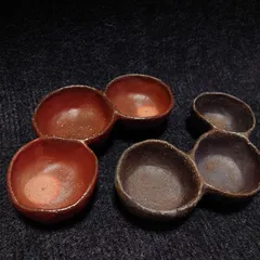 【2531】三連鉢セット…備前焼