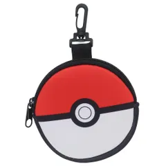 【メール便】ポケットモンスター ミニポーチ 丸型カラビナ付きポーチ ネオプレーン モンスターボール ポケモン マルヨシ 小物入れ キャラクター グッズ 