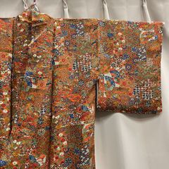 【特価】逸品 美品 小紋 小花 女性 婦人 レディース 和装小物 和装 着物 留袖 訪問着 振袖 浴衣 B111316