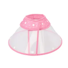 ☆ ピンク ☆ XL ☆ エリザベスカラー 犬 猫 ベル型 視界クリア xl エリザベスカラー 犬 猫 ベル型 XL 猫用エリザベスカラー 犬用エリザベスカラー ソフト 手術後 ボタン式 軽量 軽い 舐め防止 傷舐め防止 傷口保護 引っ掻き防止 装着簡単