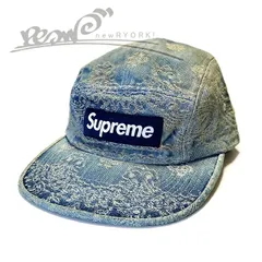 Supreme デニム刺繍キャップ バンダナ柄 新品未使用‼️ Supreme バンダナ柄デニムキャップ | おしゃれな帽子 - ParkSIDER