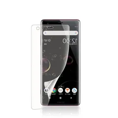 【1枚入り】Xperia XZ3 フィルム【JACRON】SOV39 SO-01L 専用 保護フィルム 指紋認証対応 反射防止 アンチグレア 全面吸着 TPUフィルム 日本製 防指紋 浮き防止 気泡レス 指紋防止 キズ修復 エク スペリア XZ3 対応