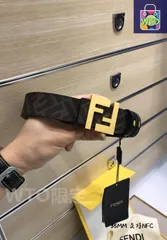 【今日特価】FD Signature ウイドレザーベルト