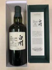 2024年最新】サントリー 白州 25年の人気アイテム - メルカリ 