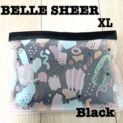 新品未使用　ベルシリーズ リブ着圧レギンス　Black ブラック 脚やせ　XL