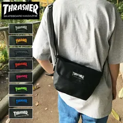 2024年最新】thrasher(スラッシャー) ミニショルダーバッグ 斜め掛け