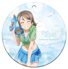 【中古】キーホルダー 渡辺曜 「ラブライブ!サンシャイン!! クリアソフトキーホルダー」