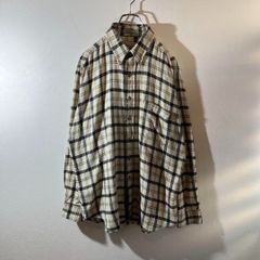 JOHN ASHFORD チェック柄フランネルシャツ L
