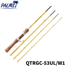 PALMSパームスQuattroクアトロ スピニングロッドQGS−6000極美品 Amazon | パームス クワトロ ウッドグリップ QTRGS-53UL/W1