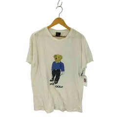 ポロラルフローレン POLO RALPH LAUREN 90s ポロベア プリントクルーネックTシャツ メンズ JPN：M 