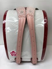 日本製 牛革ランドセル レッド でるたキャッチ 女の子未使用品 