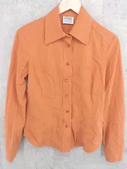◇ GIANFRANCO FERRE ジャンフランコ フェレ 長袖 シャツ サイズI 42 オレンジ レディース 【中古】 【1002801004798】
