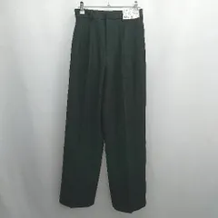 ◇ Θ　美品 UNIQLO ユニクロ 3タック タックワイドパンツ　丈長め サイズS ブラック系 レディース E  【1507160017644】