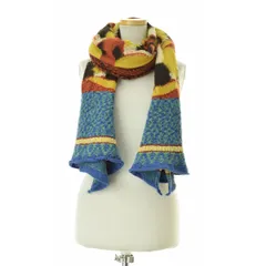 キャピタル kapital 縮絨大判 ストール キャピタル kapital 縮絨ウール カラフルBIGママバンダナHAPPY