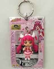 【中古】キーホルダー・マスコット(キャラクター) キュアハッピー フィギュアキーホルダー 「スマイルプリキュア!」