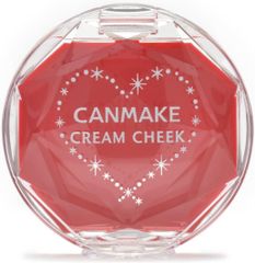 CANMAKE キャンメイク クリームチークCL01 クリアレッドハート 2.3g