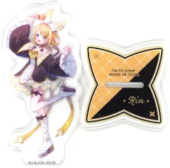 【中古】雑貨 鏡音リン クリアスタンド 「タイトーくじ 初音ミク 39(ミク)の日 記念くじ 2nd season」 D賞