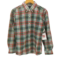 90s ラルフローレン マドラス チェック 長袖 ボタンダウン シャツ M 90s ラルフローレン マドラスチェック ボタンダウン リネン