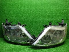 日産 セレナ C26 前期 純正ヘッドライト 左右セット ハロゲン 中古