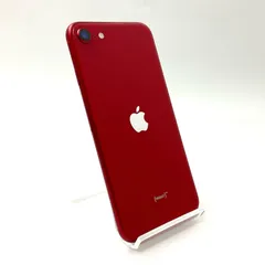 【全額返金保証】【最速発送】Apple iPhone SE（第2世代） 64GB (PRODUCT)RED docomo 白ロム 動作確認済 77%