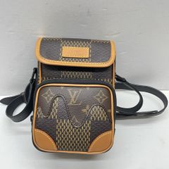 01w-4119 ルイ・ヴィトン LOUIS VUITTON   ダミエ ジャイアント LVスクエアード アマゾン メッセンジャー ショルダーバッグ  箱あり  レディースバッグ  N40357  【中古品】