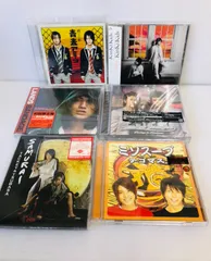 D4545◆旧ジャニーズ タッキー&翼 KinKi Kids 修二と彰 テゴマス CD６枚セット DVD