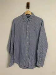 L ポロ ラルフローレン ギンガムチェック シャツ