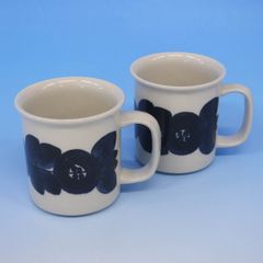 アラビア　マグカップ２客　ブランド西洋食器【mxm64】