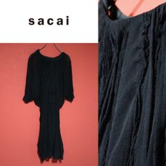美品】 sacai サカイ スター バックレース 星 ニット プルオーバー