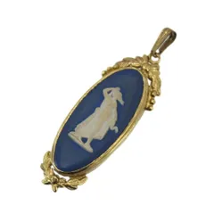 WEDGWOOD/ウェッジウッド ペンダントトップ ブルー FS-nt Bランクのサムネイル