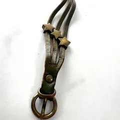 IL BISONTE イルビゾンテ ブレスレット レザー スター 星 緑