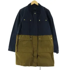 か8★ J.CREW NELLO GORI セミロングコート 比翼ジップ か8☆ J.CREW NELLO GORI セミロングコート 比翼ジップ