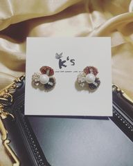 【K‘s store 2021】ピアス　925 パール　No.052