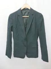 ◇ Θ UNIQLO ユニクロ ストレッチ 長袖 テーラード ジャケット サイズL ネイビー レディース E  【1411130009341】