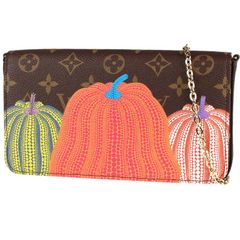 LOUIS VUITTON/ルイ ヴィトン　LV × YK ポシェット フェリシー（チェーンショルダーバッグ）　草間彌生 モノグラム パンプキン　ブラウン×マルチカラー　M82108【未使用品】