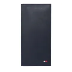 トミーヒルフィガーTOMMY HILFIGER DORE 二つ折り長財布（小銭入れ有）31TL40X010 NAVY 送料無料 プレゼント ギフト 革小物