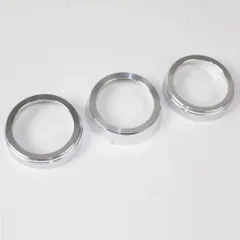 シルバー スズキ 新型ジムニー JB64w ジムニーシエラ JB74w パーツ 内装 ドレスアップ エアコンダイヤルカバー ATエアコン車 エアコンリング 【シルバー】