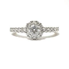 超美品 短期出品ヴァンドーム青山k18ダイヤモンドリング0.40ct 9号