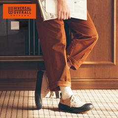 【新品・未使用】 スニーカー レディース UNIVERSAL OVERALL ユニバーサルオーバーオール 撥水 ローカット カッコいい カジュアル かわいい アウトドア 靴 シューズ 23 24 25 26 27 送料無料 ベージュ 茶色 白 UO11-MR