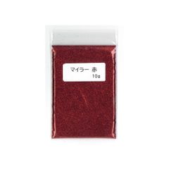 マイラー　赤　10ｇ　キラキラ　グリッター