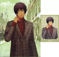 【中古】グッズセット 愛島セシル A4クリアファイル＆ポストカードセット 「ブロッコリーオンラインくじ うたの☆プリンスさまっ♪ Traditional Style Ver.」 D-7賞