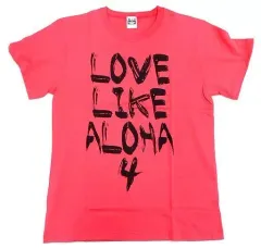 【中古】Tシャツ(女性アイドル) aiko ツアーTシャツ ピンク ドチビ 「Love Like Aloha vol.4」