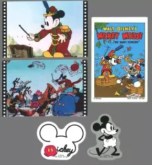 【中古】シール・ステッカー セットA ＜Mickey＞ 名シーン＆ダイカットステッカーセット 「一番くじ ディズニー ファンタジア 85th Anniversary Memories of＜Mickey＞」 H賞