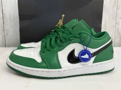 【鑑定済み】NIKE AIR JORDAN1 LOW スニーカー ナイキ エアジョーダン1ロー 553558-301 グリーン サイズ27㎝
