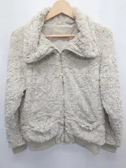 ◇ ⊇ OLIVE des OLIVE オリーブ デ オリーブ フェイクファー 長袖 ブルゾン 表記なし ベージュ系 レディース E  【1505290035385】