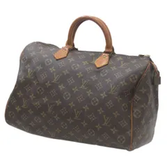 LOUIS VUITTON / ルイヴィトン スピーディー35 ボストンバッグ ハンドバッグ モノグラム ブラウン M41524 SA852 NO  Cランク