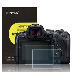【新着商品】R6II 専用】 2枚セット 超薄ガラス液晶保護フィルム R6 Canon EOS R1 R6 R1 R6 Mark II EOSR6 EOS EOSR6II 対応 透過率95％以上 高硬度9H 【Canon 撥水 撥油 撥指紋