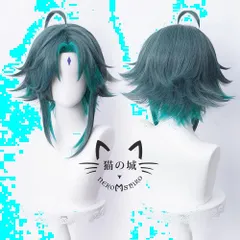 【数量限定】原神 げんしん (ショウ) コスプレウィッグ かつら アニメ 耐熱 仮装 コスチューム小物 パーティー イベント 仮装 コスチュム ウィッグネット付き