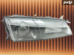 ヘッドライト シルビア　s14 右　ライト　後期　プロジェクター 日産 純正 S14 シルビア 後期 角目 プロジェクター ハロゲン